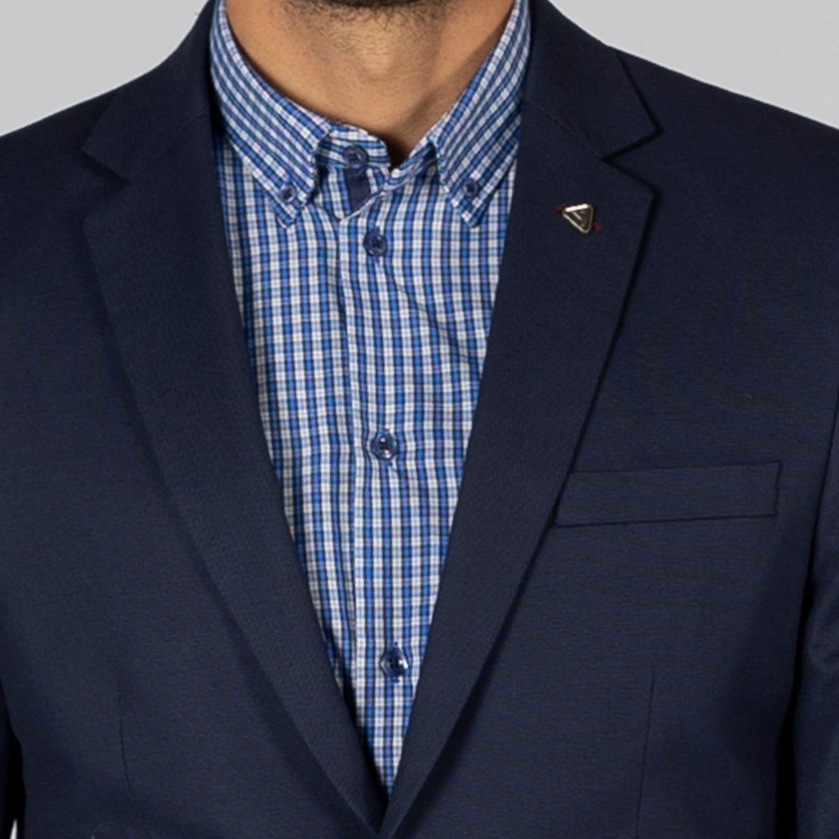 AMERICANA HOMBRE 2 BOTONES SLIM FIT MEETING