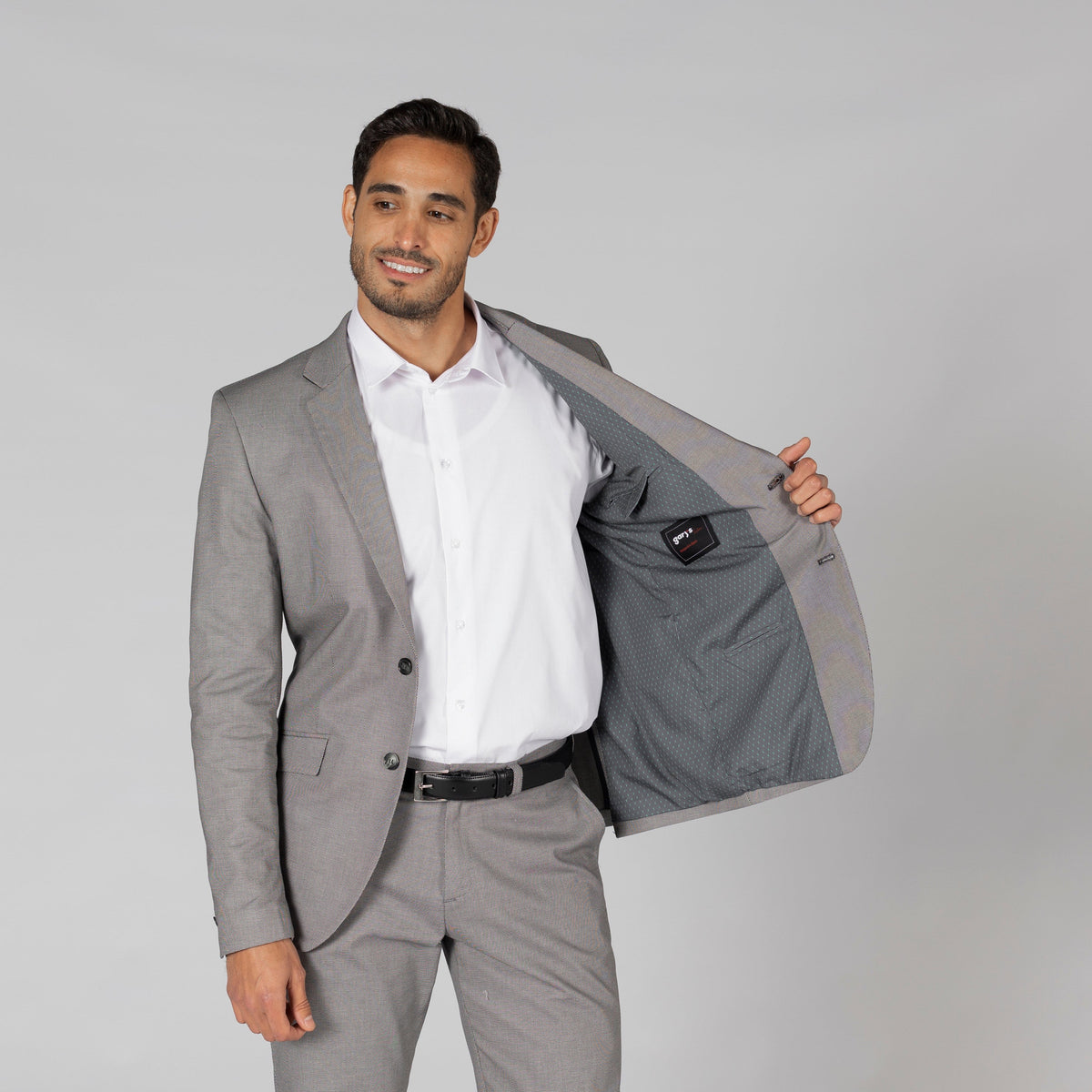 AMERICANA HOMBRE 2 BOTONES SLIM FIT MEETING