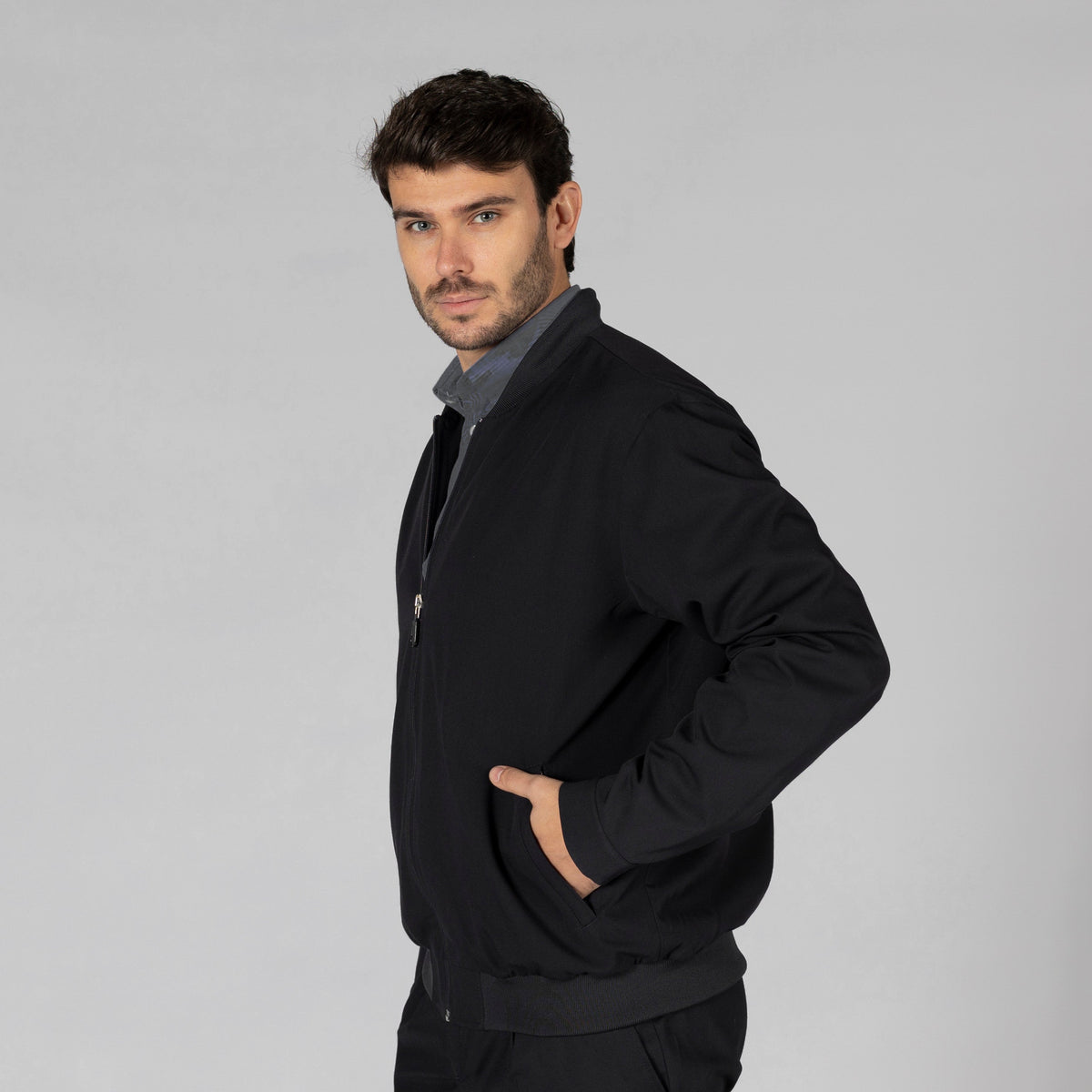 CHAQUETA BOMBER HOMBRE TRIVIAL