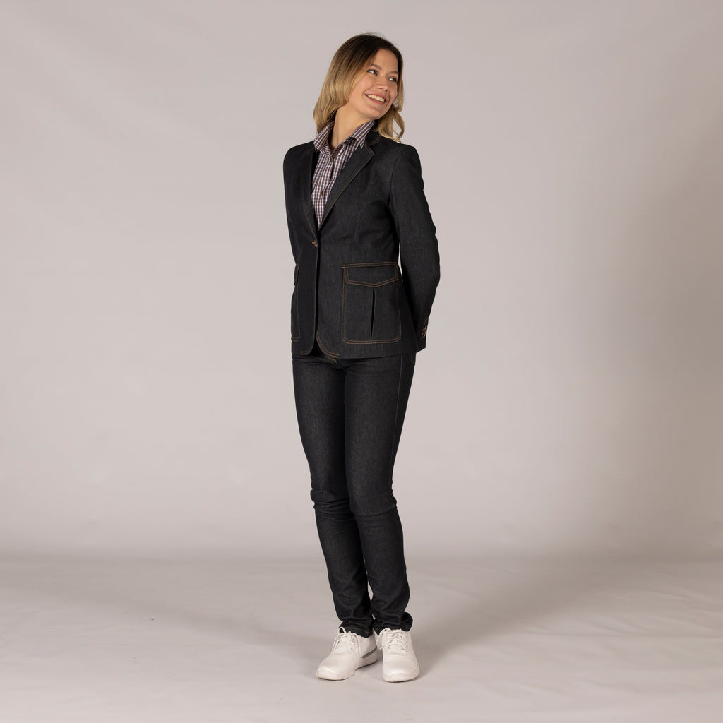 AMERICANA MUJER 1 BOTON TRENDER