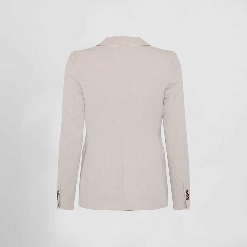 AMERICANA MUJER 1 BOTON X.LINEN