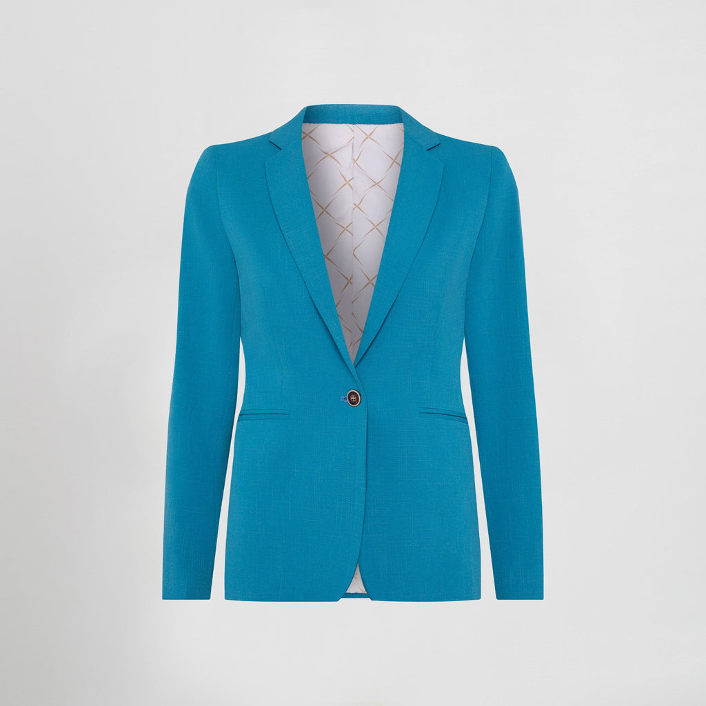 AMERICANA MUJER 1 BOTON X.LINEN
