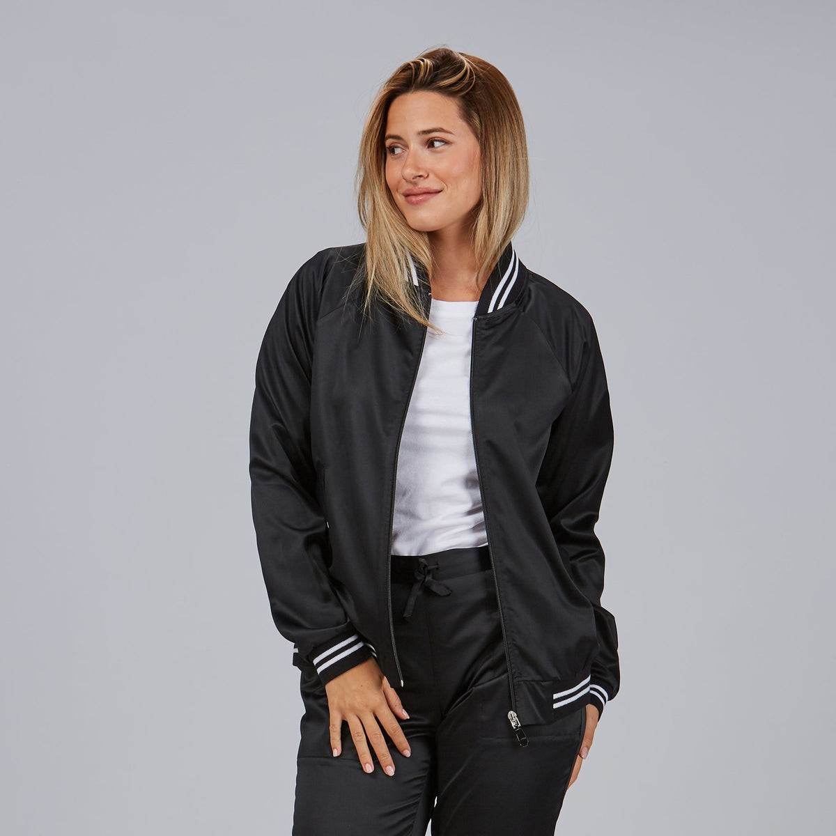 BOMBER MUJER GIRASOL PEACH