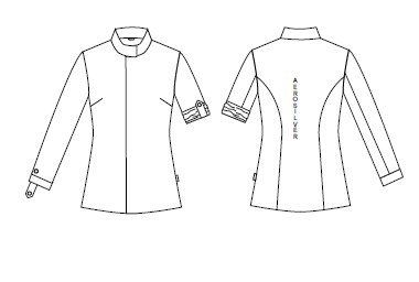 CHAQUETA COCINA MUJER MEDINA