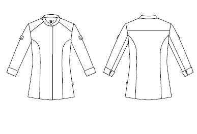 CHAQUETA COCINA MUJER VALERA