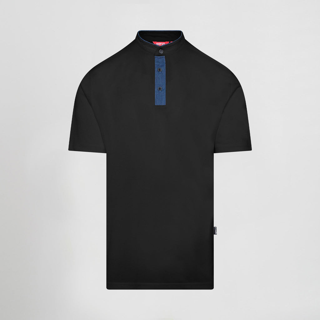POLO HOMBRE CUELLO MAO TEJANO