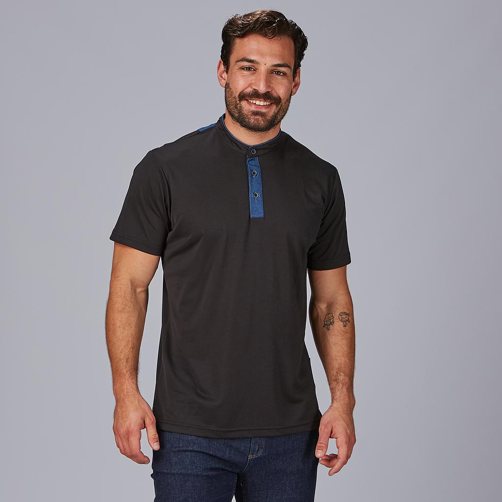 POLO HOMBRE CUELLO MAO TEJANO
