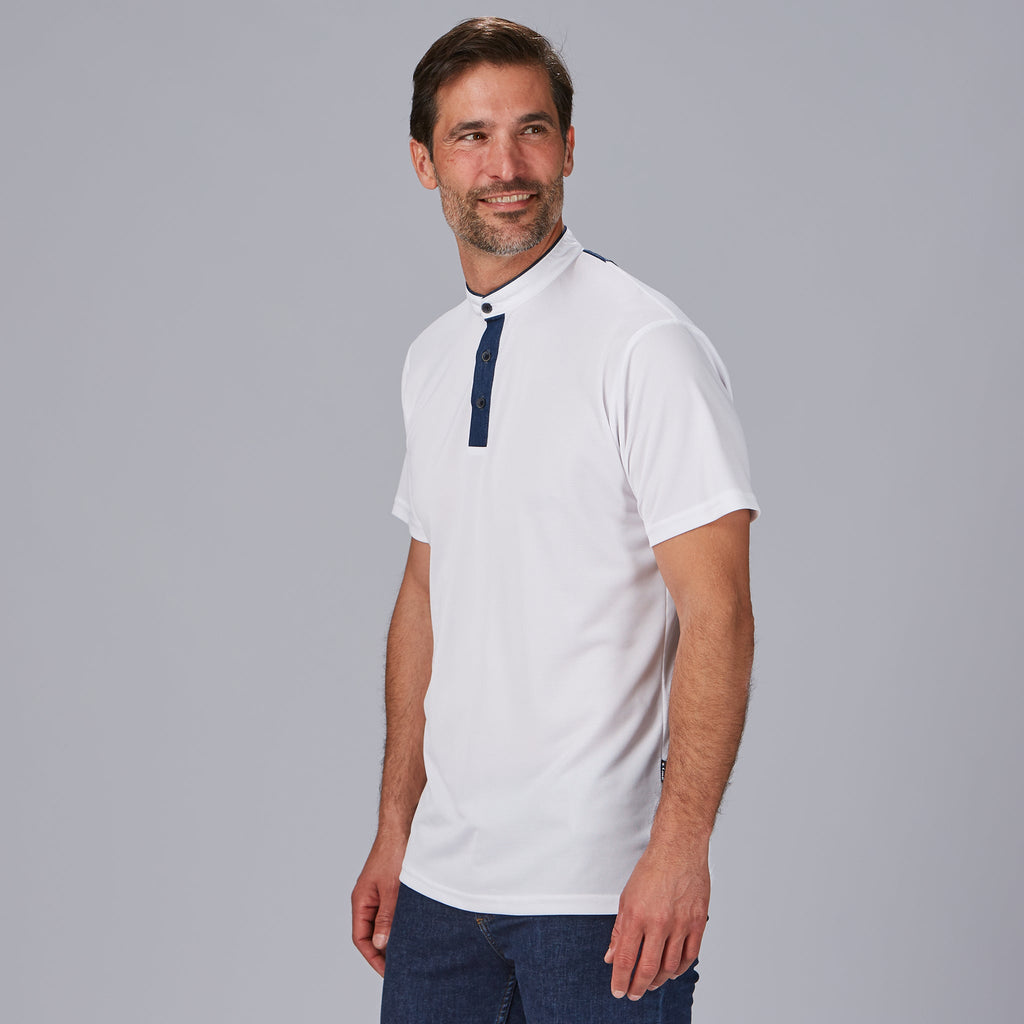 POLO HOMBRE CUELLO MAO TEJANO