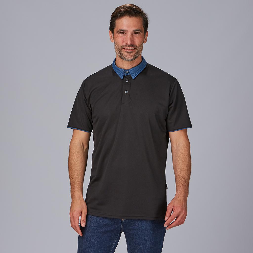 POLO HOMBRE CUELLO CAMISERO TEJANO
