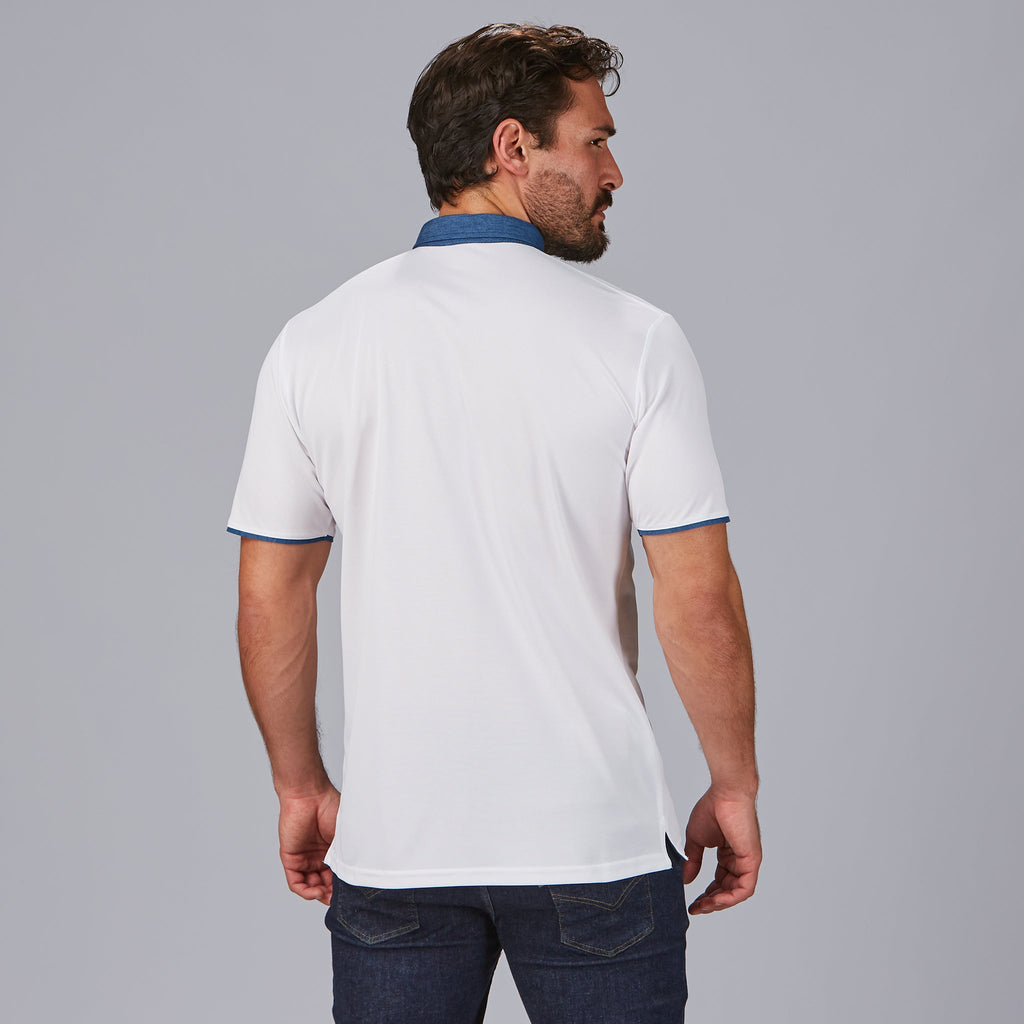 POLO HOMBRE CUELLO CAMISERO TEJANO