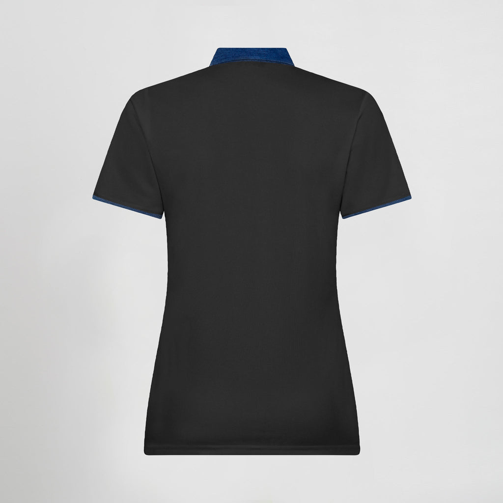 POLO MUJER CUELLO CAMISERO TEJANO