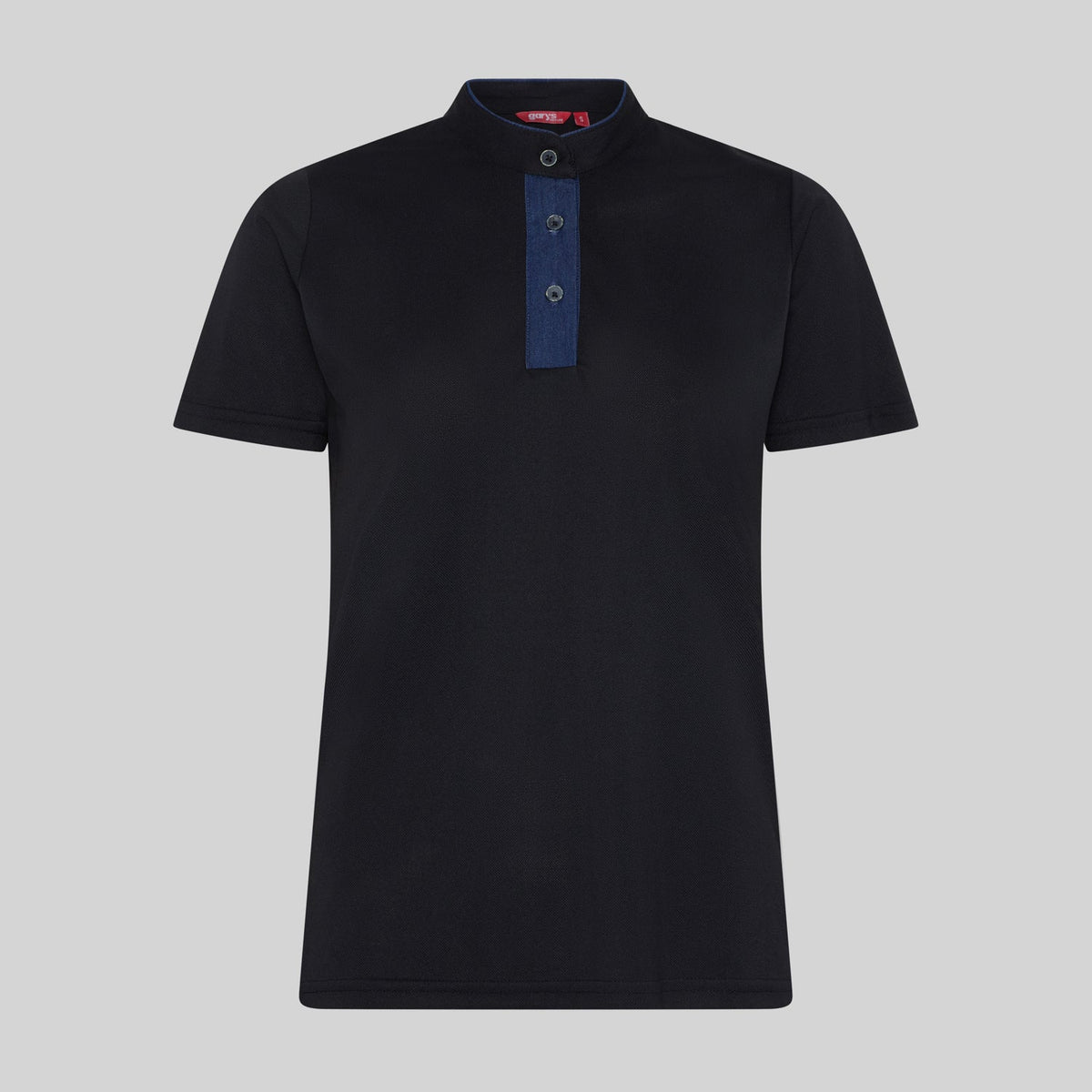 POLO MUJER CUELLO MAO TEJANO