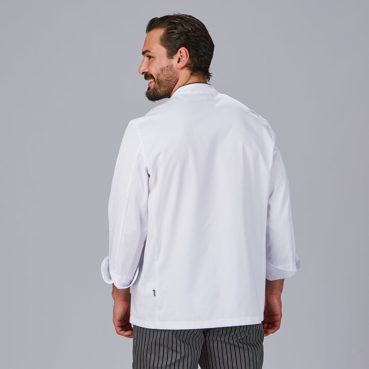 CHAQUETA COCINA UNISEX COMBI VIVO COLORES M/L