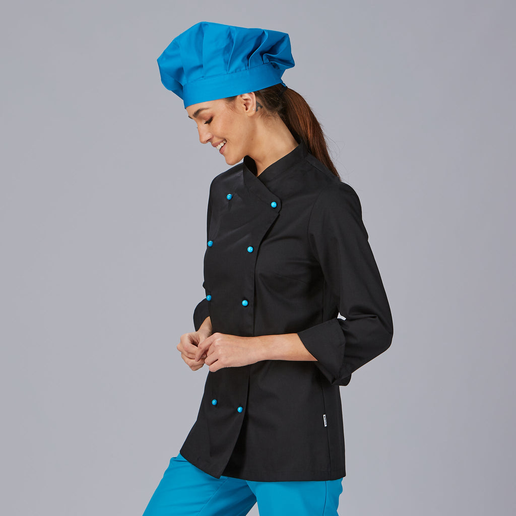 CHAQUETA COCINA MUJER NIZA SIN BOTONES (PEDIR APARTE REF 3111)