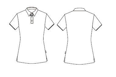 POLO MUJER CUELLO CAMISERO TEJANO