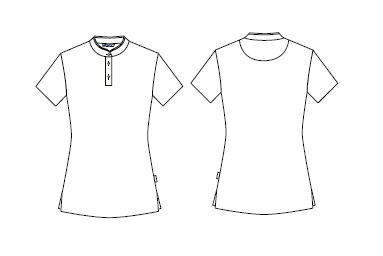 POLO MUJER CUELLO MAO TEJANO