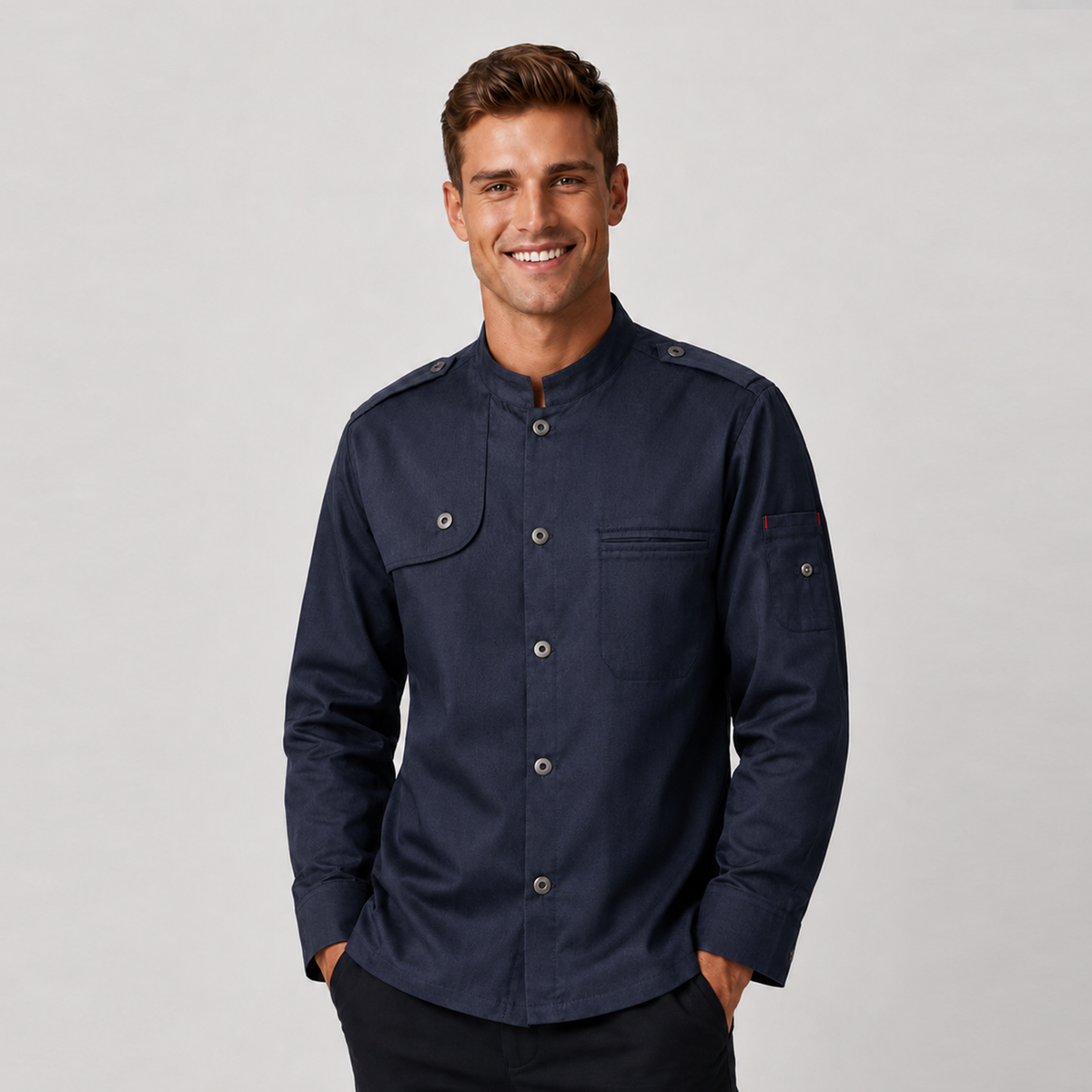 CHAQUETA COCINA UNISEX ODIN
