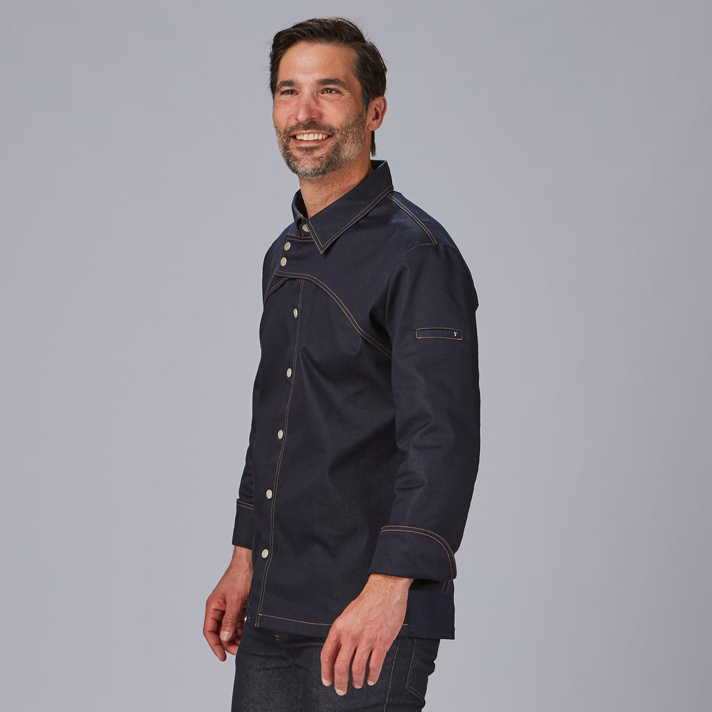 CHAQUETA COCINA HOMBRE PRIETO