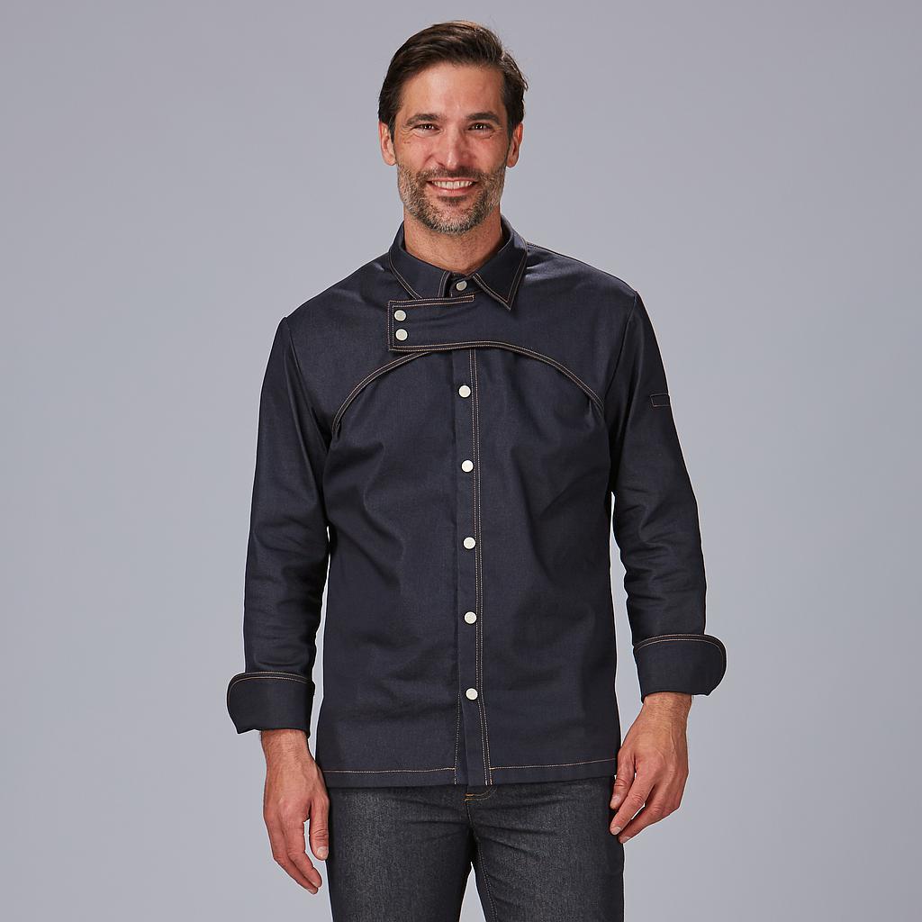 CHAQUETA COCINA HOMBRE PRIETO