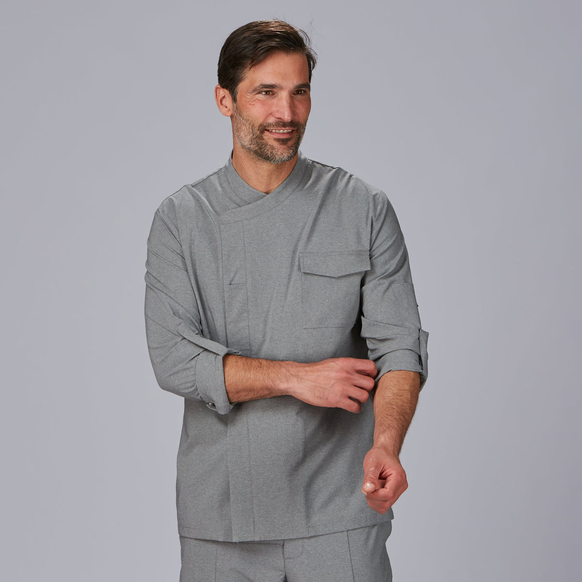 CHAQUETA COCINA UNISEX SLIM FIT LORCA