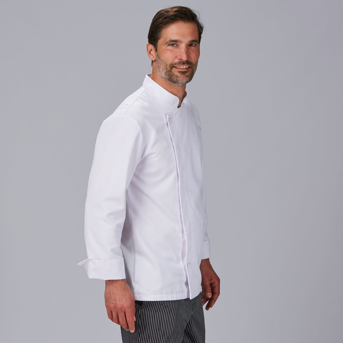 CHAQUETA COCINA UNISEX ANTIMANCHAS MOLINA
