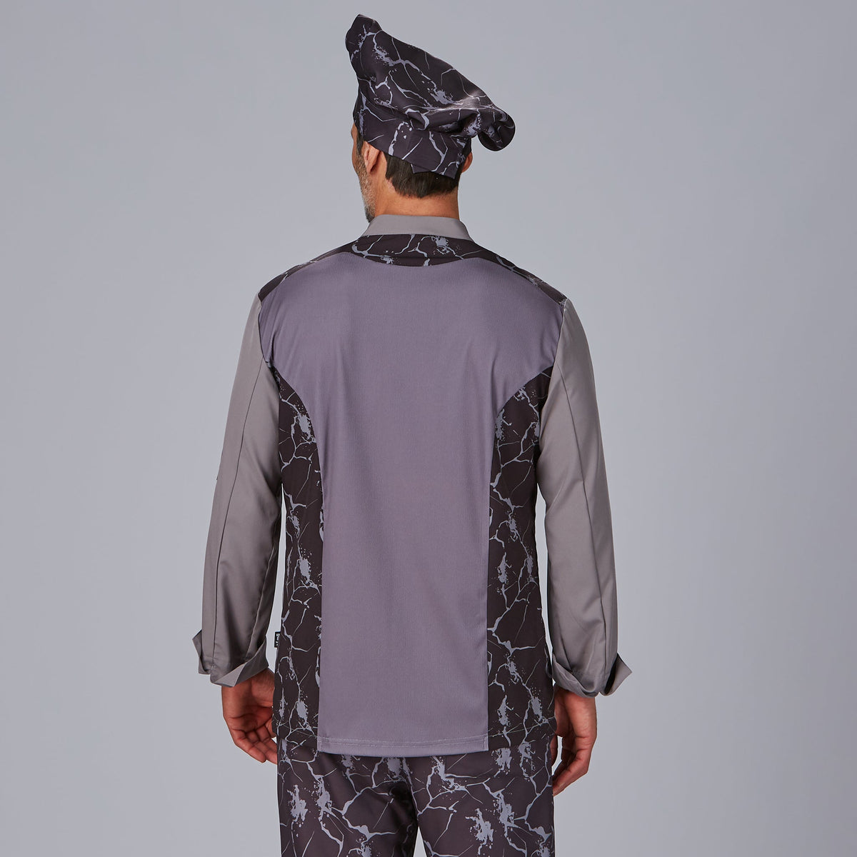CHAQUETA COCINA UNISEX COMBI CANALE RAYO