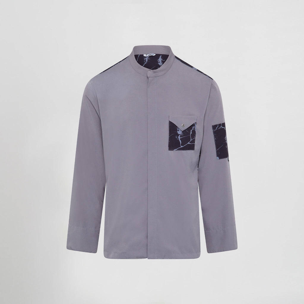 CHAQUETA COCINA UNISEX COMBI CANALE RAYO