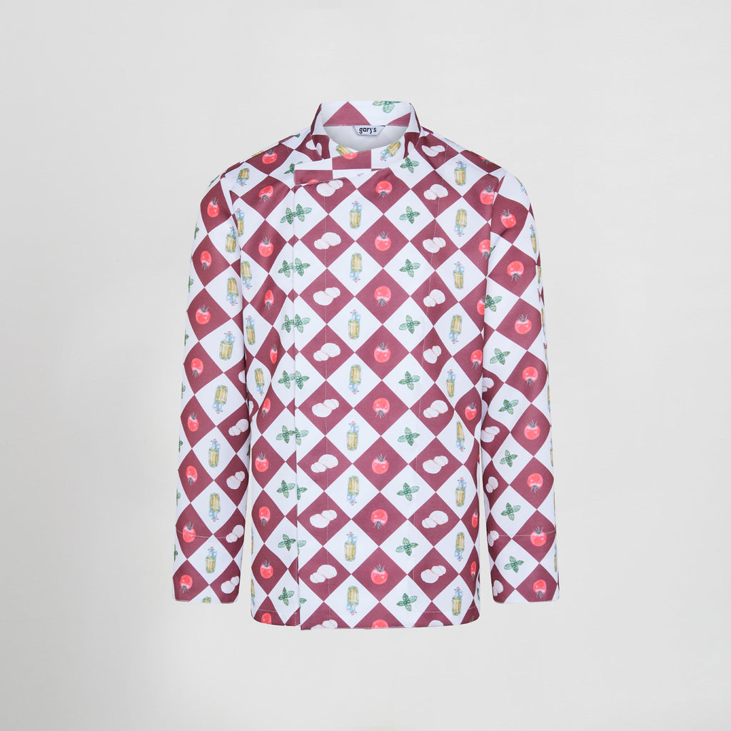 CHAQUETA COCINA UNISEX ESTAMPADA VAZQUEZ