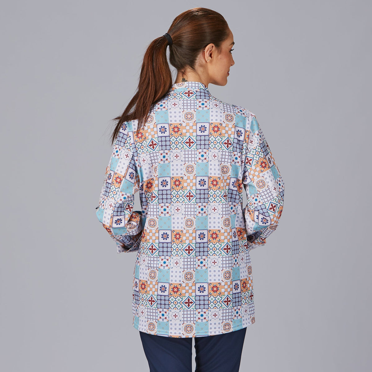 CHAQUETA COCINA UNISEX ESTAMPADA VAZQUEZ