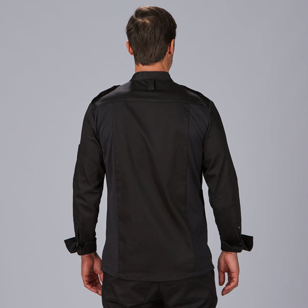 CHAQUETA COCINA HOMBRE SATEN ALGODON CUETO
