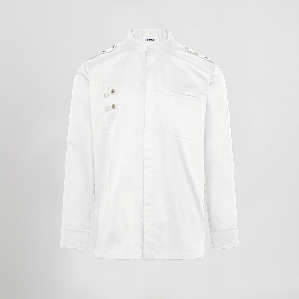 CHAQUETA COCINA HOMBRE SATEN ALGODON CUETO