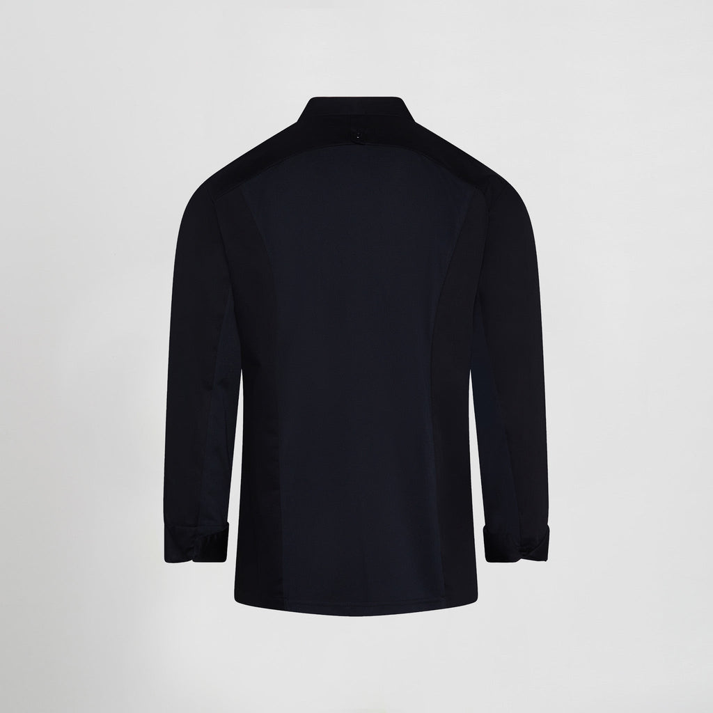 CHAQUETA COCINA UNISEX SATEN ALGODON VICO