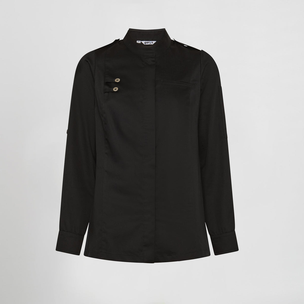 CHAQUETA COCINA MUJER SATEN ALGODON SOLA