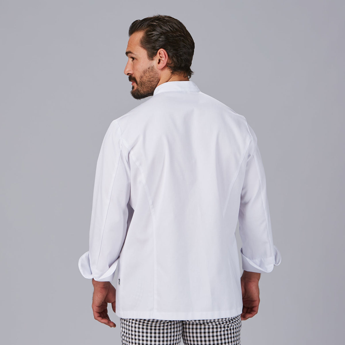 CHAQUETA COCINA UNISEX NAPOLES ANTIMANCHAS (TEFLON) M/L
