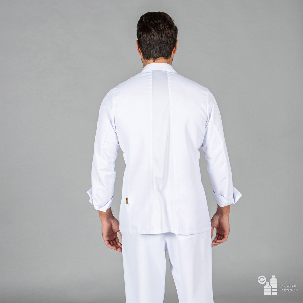 CHAQUETA COCINA UNISEX ARIAS TEJIDO RECICLADO MICROFIBRA