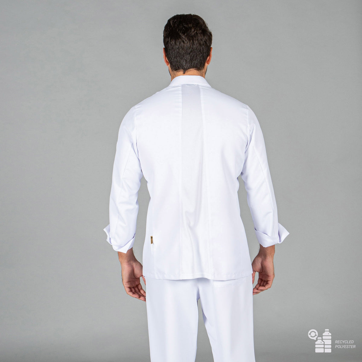 CHAQUETA COCINA UNISEX ARIAS TEJIDO RECICLADO MICROFIBRA