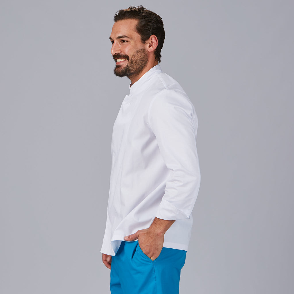 CHAQUETA COCINA UNISEX MEJIA