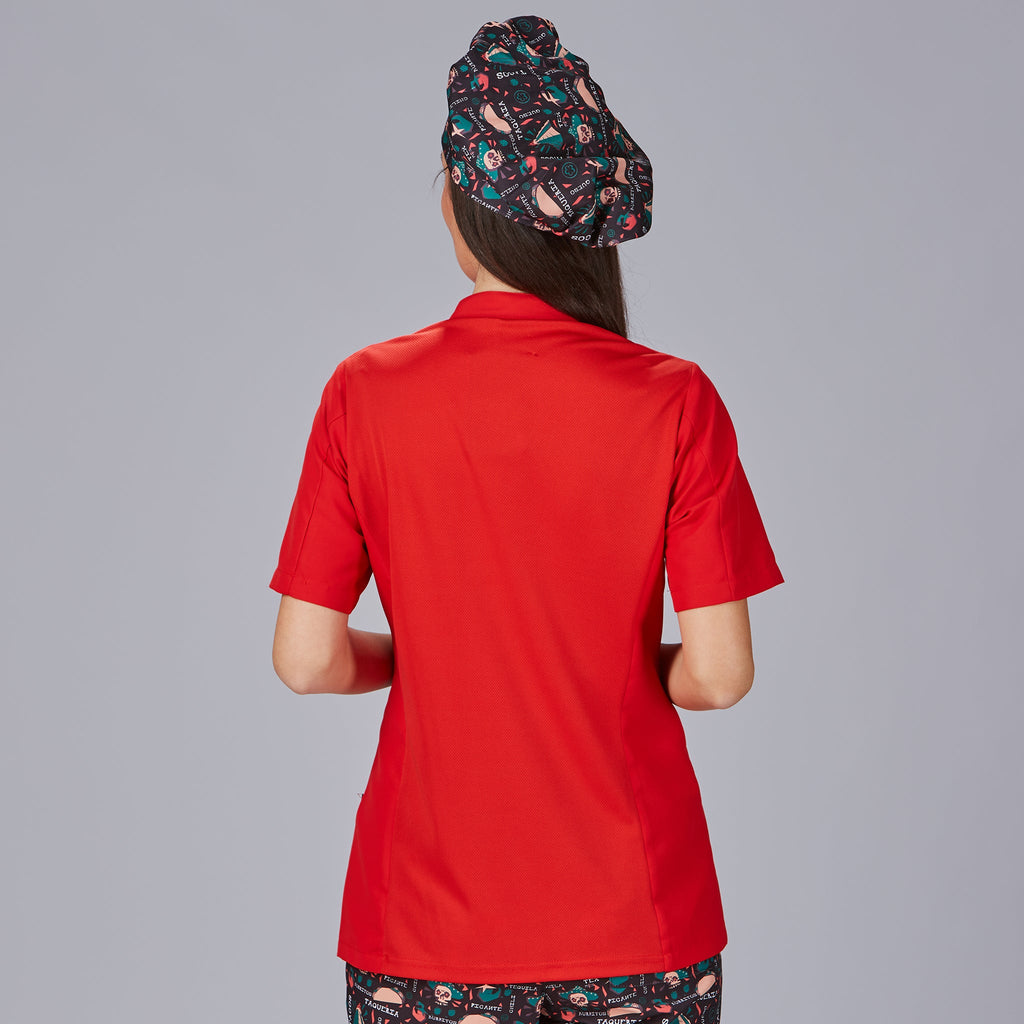 CHAQUETA COCINA MUJER PAZ M/C
