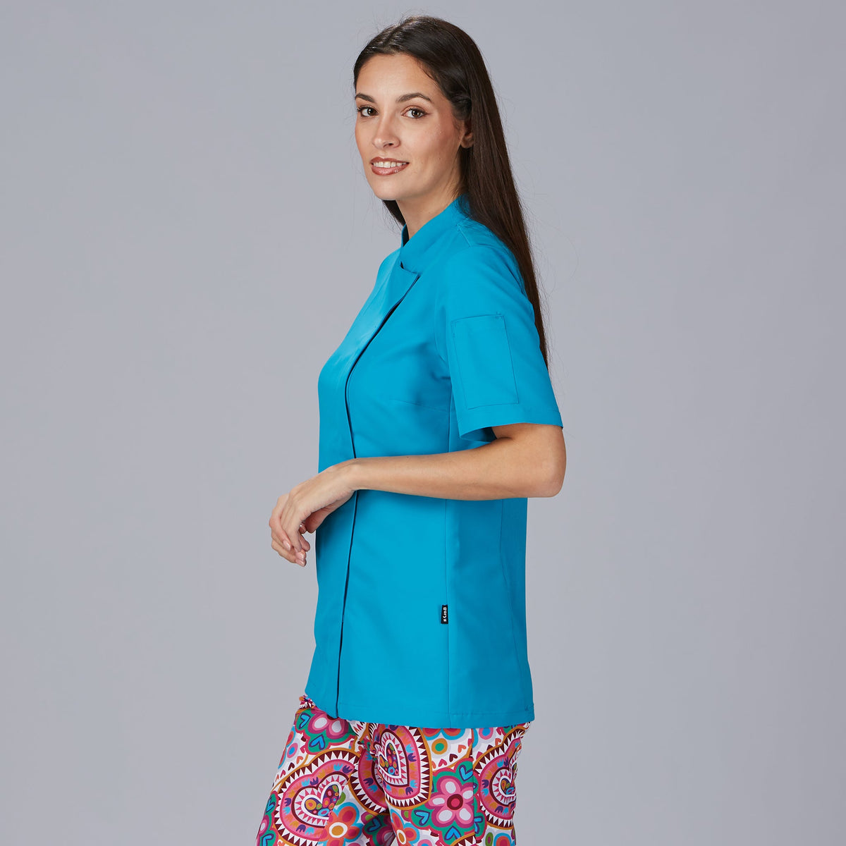 CHAQUETA COCINA MUJER PAZ M/C