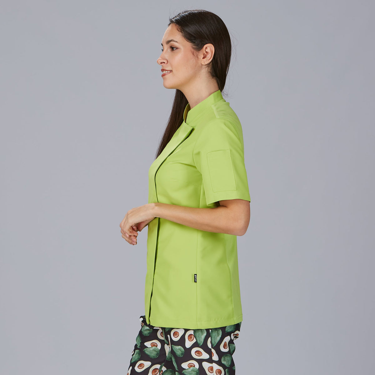 CHAQUETA COCINA MUJER PAZ M/C