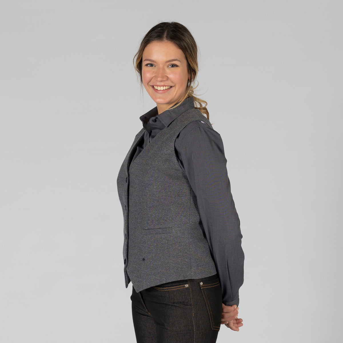 CHALECO MUJER KNITSUIT