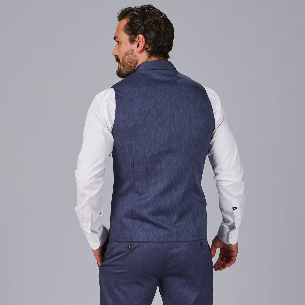 CHALECO HOMBRE CUELLO MAO GIRON