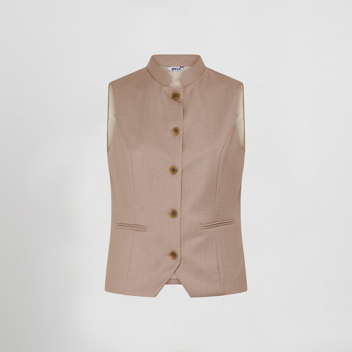 CHALECO MUJER CUELLO MAO LUJAN