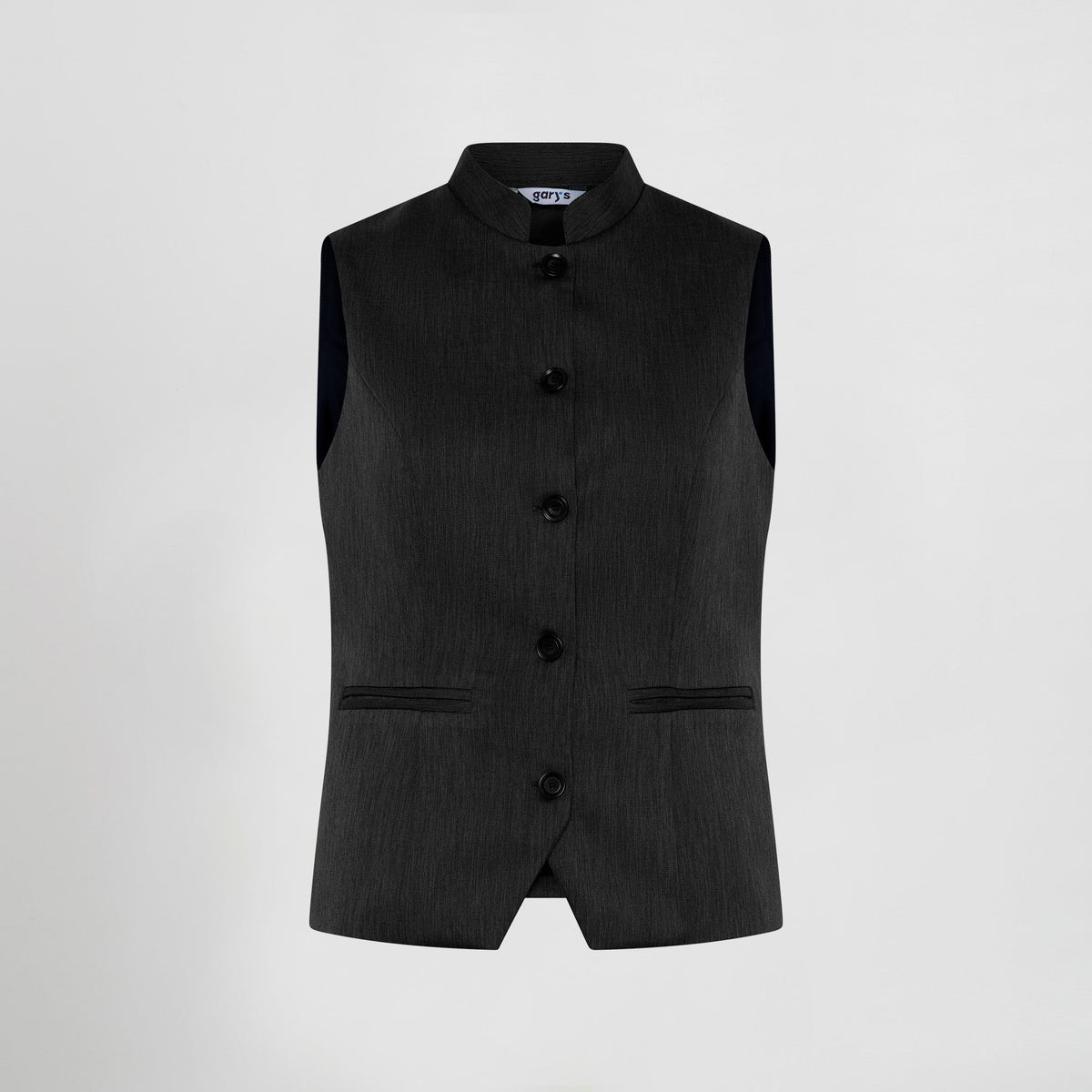 CHALECO MUJER CUELLO MAO CARRASCO