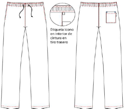 PANTALON UNISEX CON CORDON PLANET TEJIDO RECICLADO MICROFIBRA