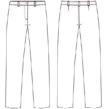 PANTALON MUJER TEJIDO RECICLADO ARENA