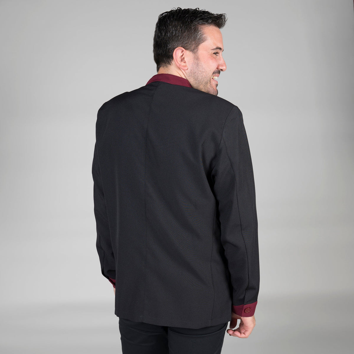 CHAQUETA HOMBRE MAO COMBINADA