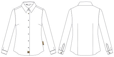 CAMISA MUJER TEJIDO RECICLADO IDARA