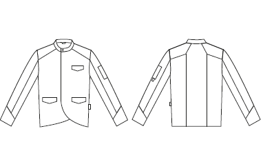 CHAQUETA COCINA HOMBRE GIL