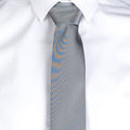 CORBATA SIN NUDO JACQUARD RAYA